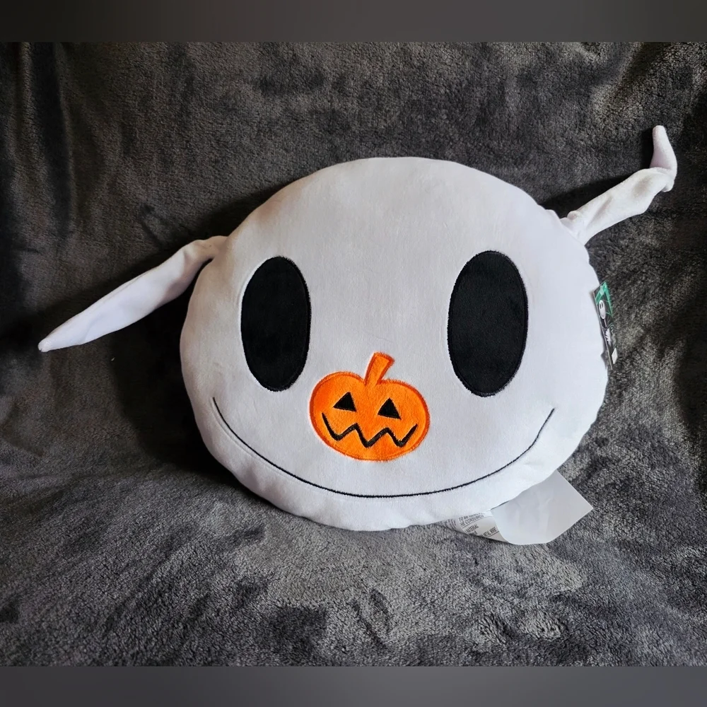 NWT The Nightmare Before Christmas Zero Dog Halloween Plush Pillow Disney Gift
